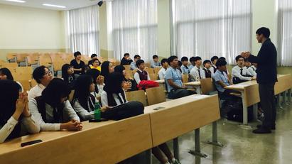 9월 전공체험프로그램 실시-김해 경운중학교